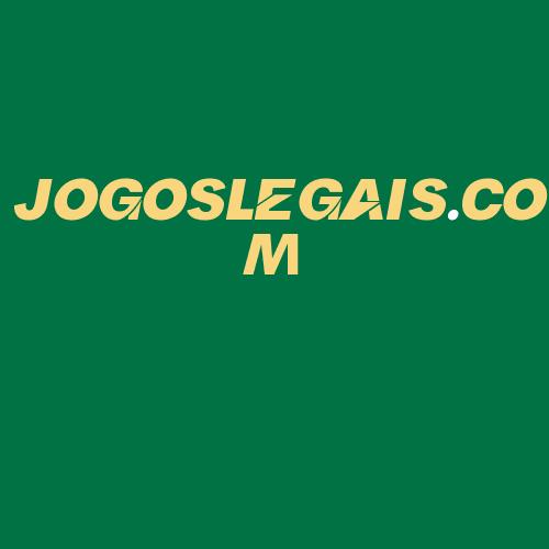 Logo da JOGOSLEGAIS